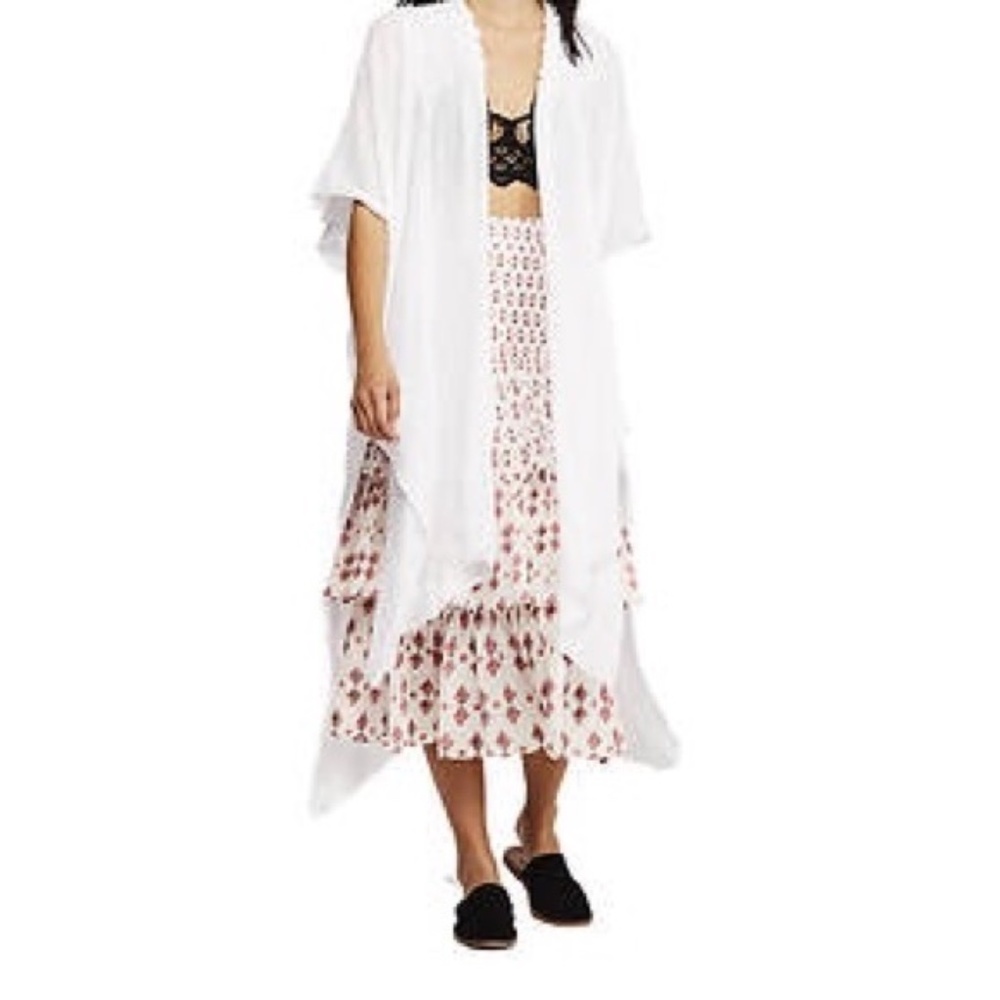 NWT Free People FP One Angelica Kimono Cover Up - Picture 2 of 5